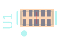 TPD4E05U06DQAR脚印