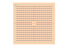 XC3S500E-4FGG320C脚印 XC3S500E-4FGG320C脚印