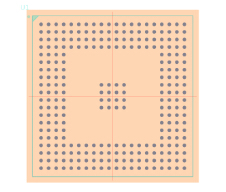 XC95288XL-7BG256C脚印 XC95288XL-7BG256C脚印