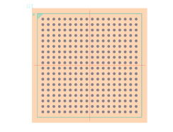 XC5VLX30T-1FF323I脚印 XC5VLX30T-1FF323I脚印