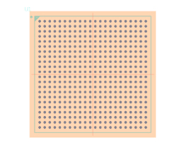 XC3S1600E-4FGG484C脚印