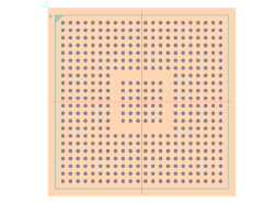 XC3S1000-4FGG456I脚印