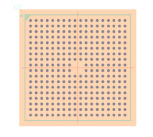 XC3S500E-5FGG320C脚印 XC3S500E-5FGG320C脚印