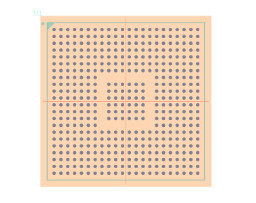 XC3S1000-5FGG456C脚印 XC3S1000-5FGG456C脚印