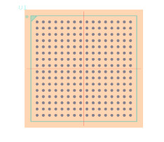 XC3S200AN-5FTG256C脚印 XC3S200AN-5FTG256C脚印