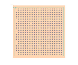 XC5VFX30T-1FFG665C脚印 XC5VFX30T-1FFG665C脚印