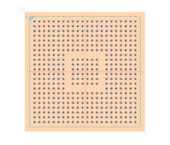 XC2S200-5FGG456I脚印 XC2S200-5FGG456I脚印