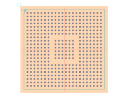 XC3S2000-4FGG456I脚印