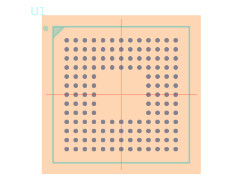 XC2V250-4CSG144I脚印 XC2V250-4CSG144I脚印