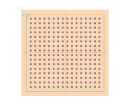 XC3S50A-4FTG256C脚印 XC3S50A-4FTG256C脚印