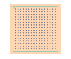 XC3S200AN-4FTG256I脚印 XC3S200AN-4FTG256I脚印